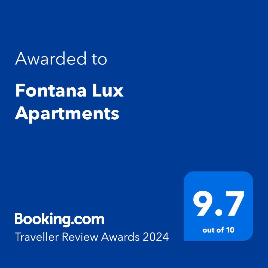 Slavija Fontana Lux Apartments Belgrado Exterior foto